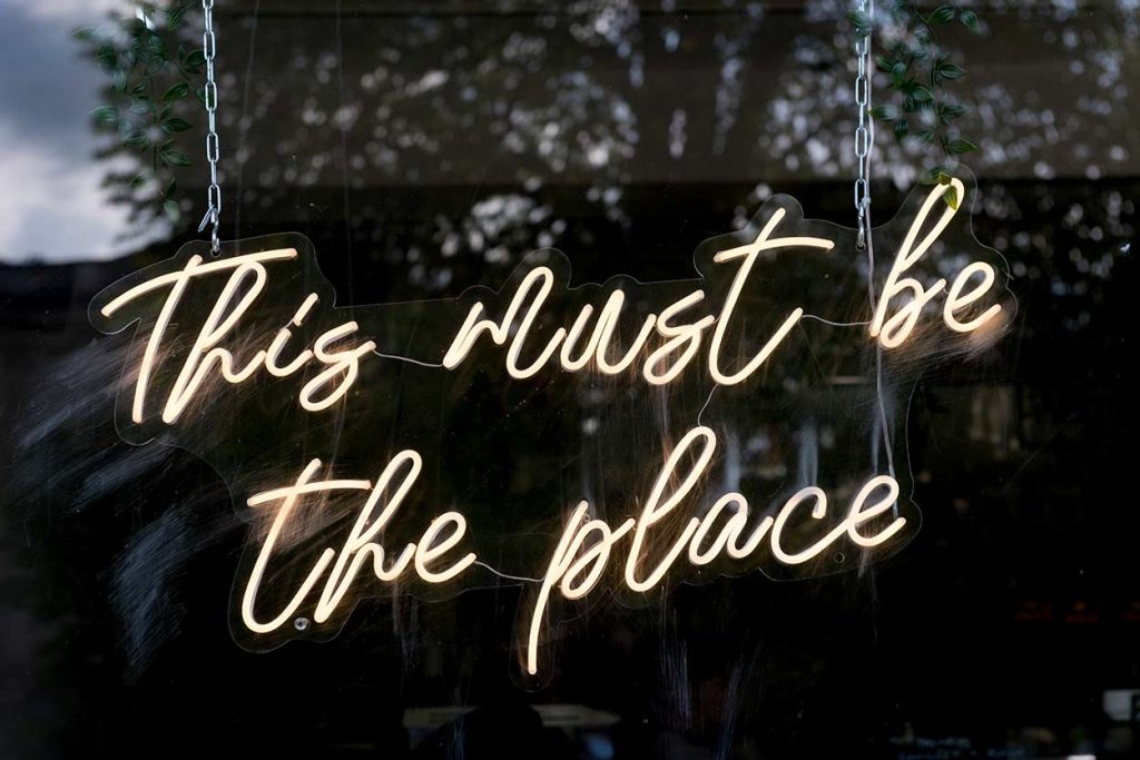 This must be the place