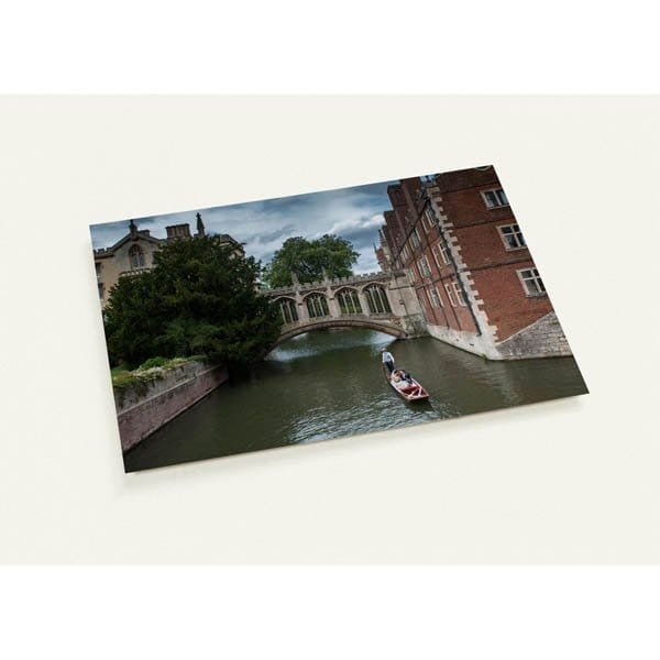 A bridal punt passing beneath the Bridge of Sighs